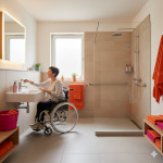 Salle de bain adaptée
